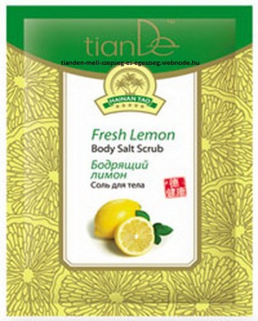 „Frissítő citrom” testsó